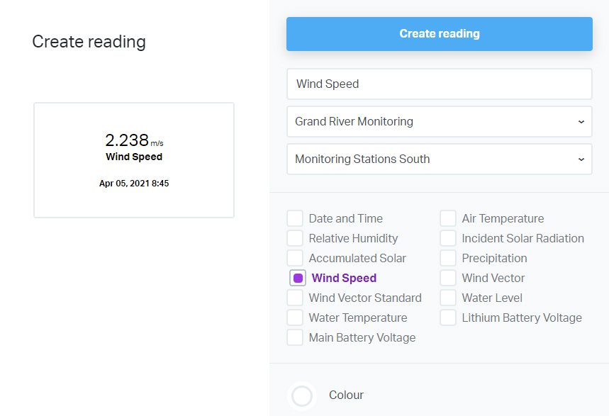 Create a reading interface